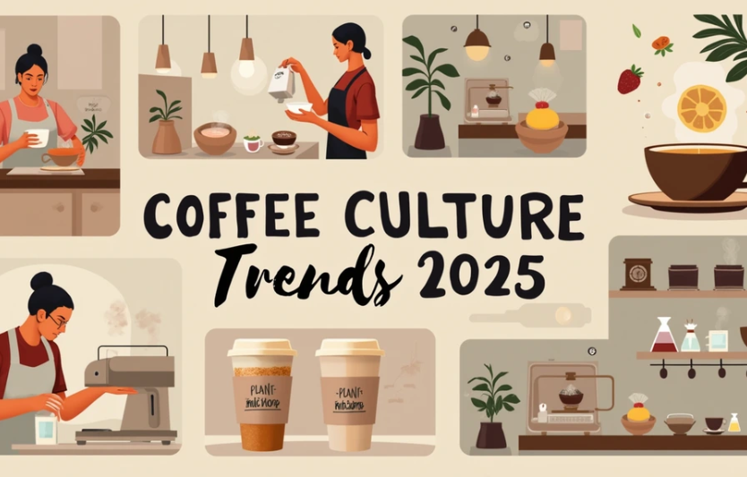 Тренди кавової культури 2025 без кофеїну, але зі смаком