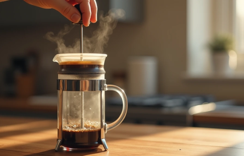 Як заварити каву у френч-пресі